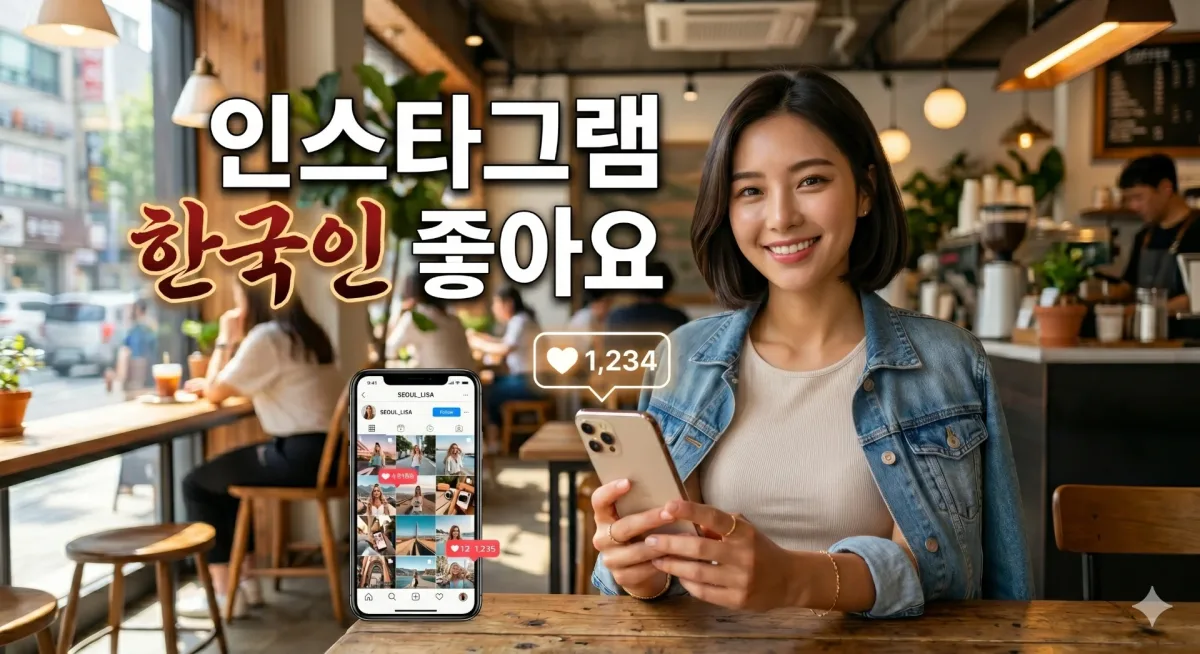 인스타그램 한국인 좋아요