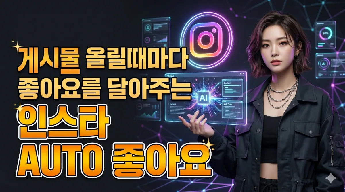 인스타 AUTO 좋아요(자동입니다)