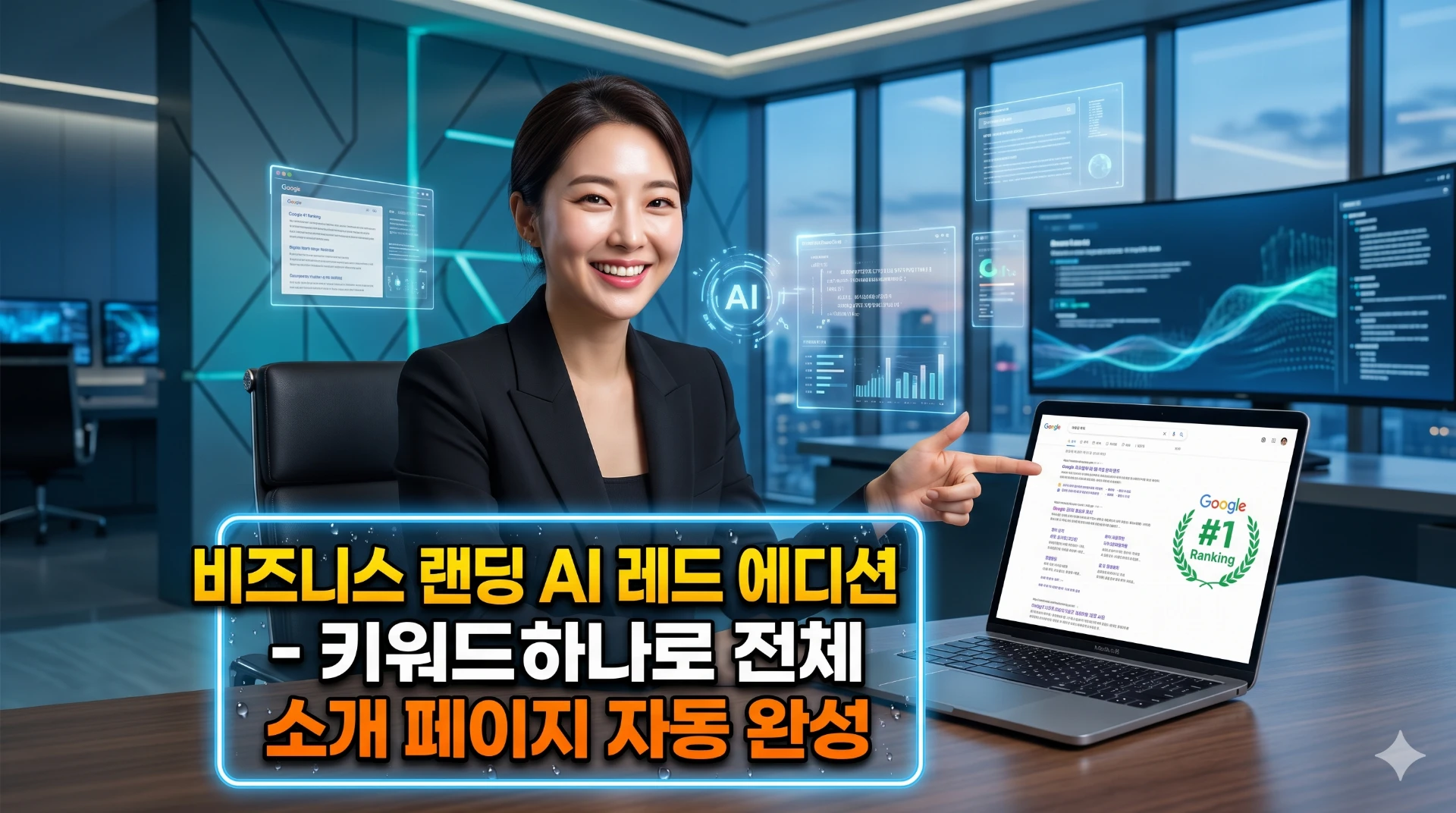 키워드 하나로 전체 사이트 꾸며주는 플러그인