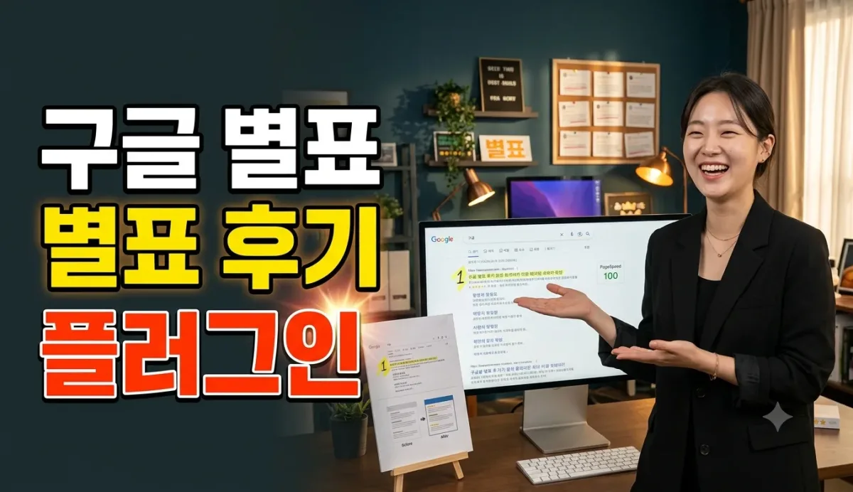 구글 별표 후기 플러그인 누리보드 플러그인 - SEO