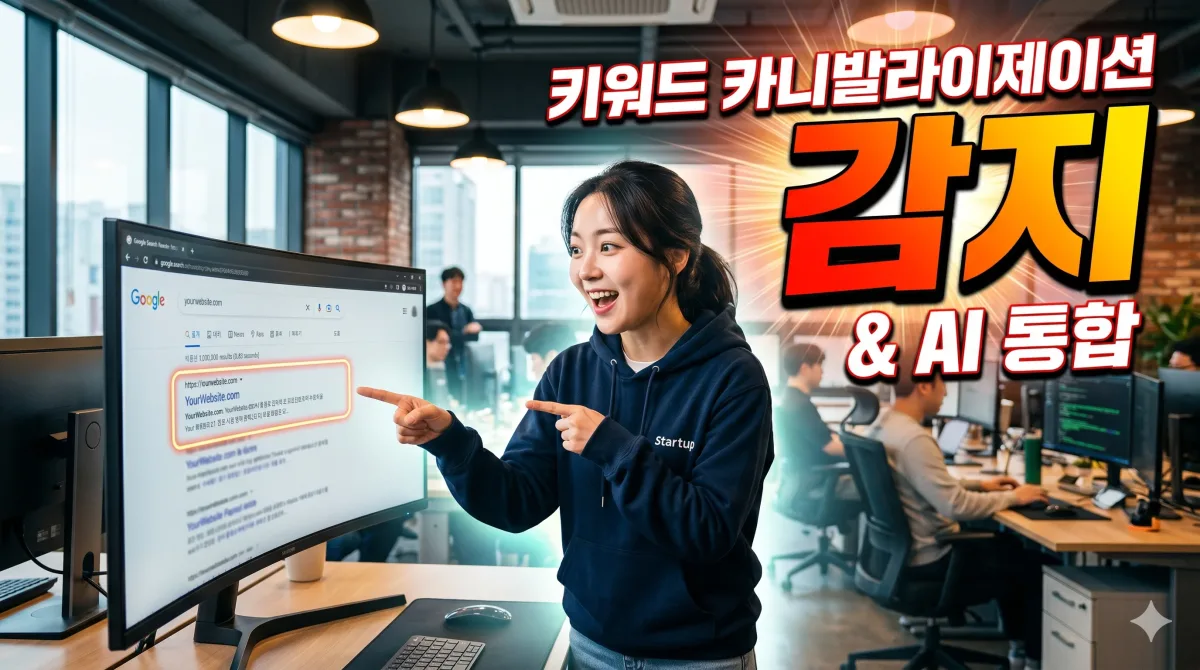 키워드 카니발라이제이션 감지 & AI 통합 누리보드 플러그인 - SEO