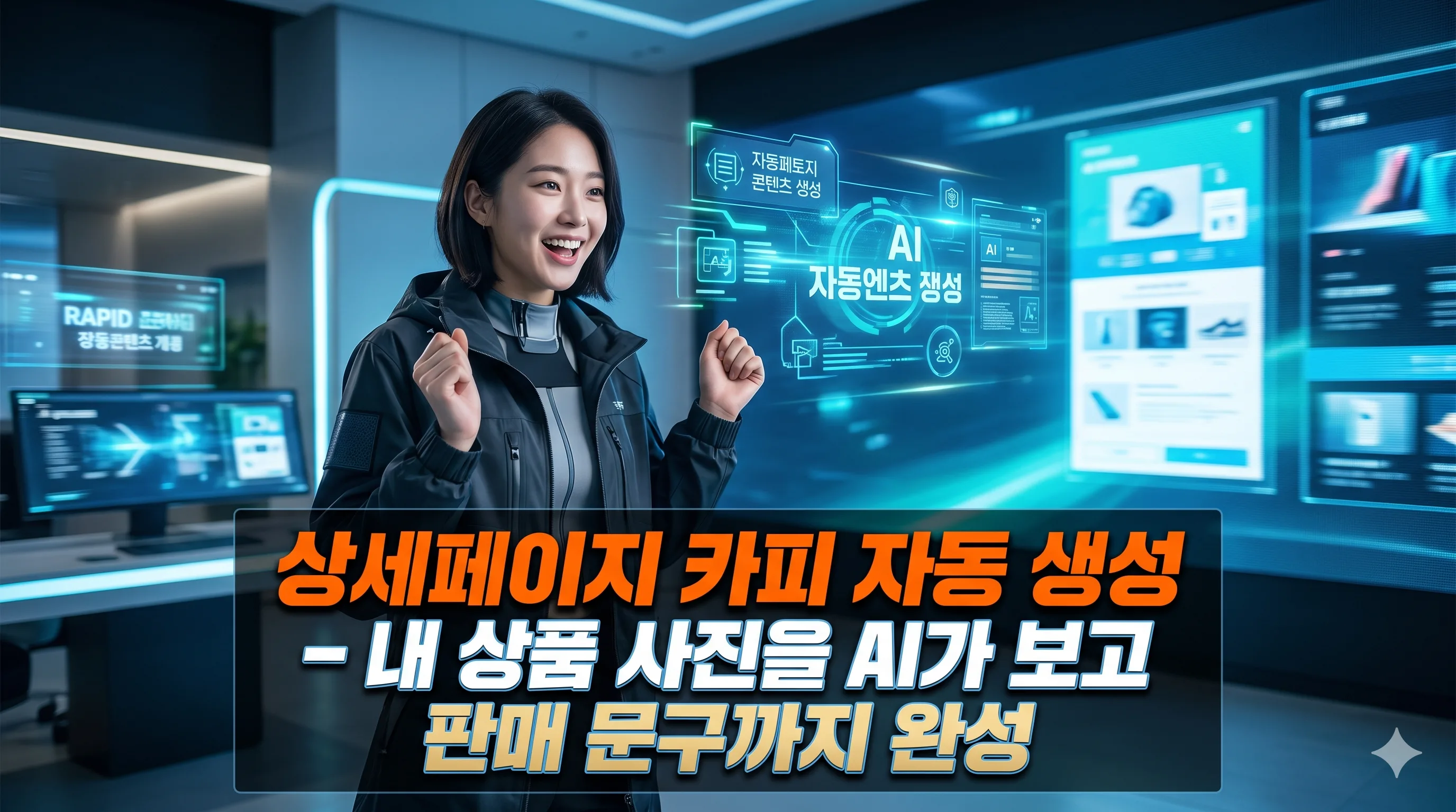 상세페이지 카피 자동 생성 — 내 상품 사진을 AI가 보고 판매 문구까지 완성 누리보드 플러그인 - 콘텐츠