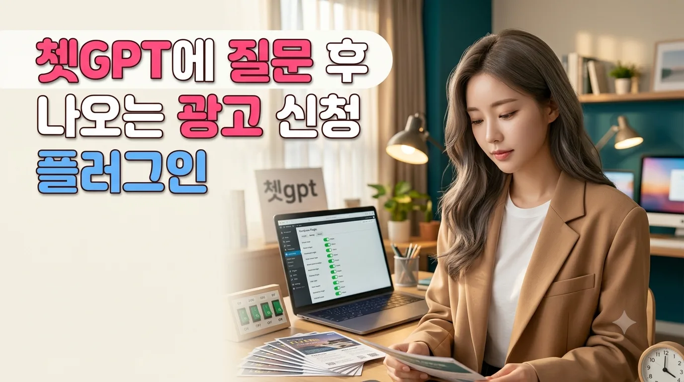 챗GPT 광고 하는 법 — 가입 경로부터 첫 캠페인까지 따라만 하면 끝 누리보드 플러그인 - 유틸리티