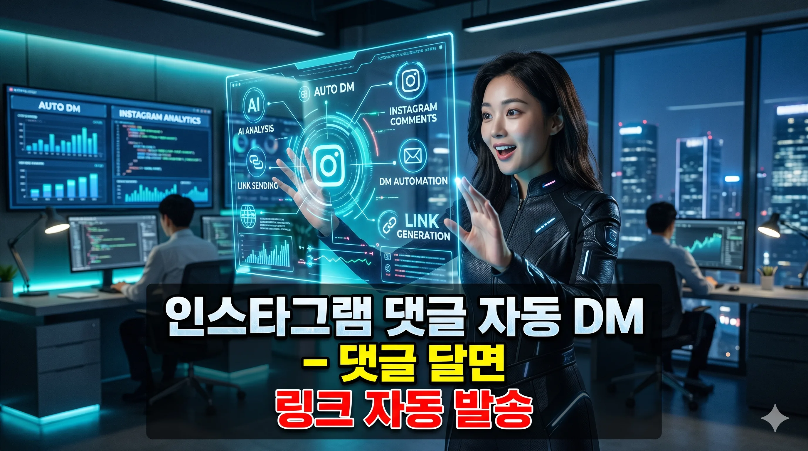 인스타그램 댓글 자동 DM — 댓글 달면 링크 자동 발송 누리보드 플러그인 - 광고/수익