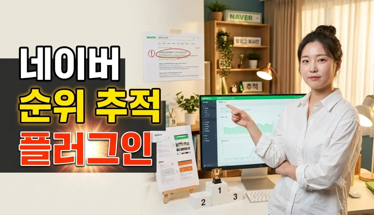 네이버 순위 추적 플러그인 누리보드 플러그인 - 유틸리티