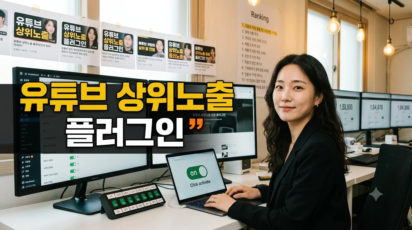 유튜브 상위노출 플러그인 누리보드 플러그인 - 유틸리티